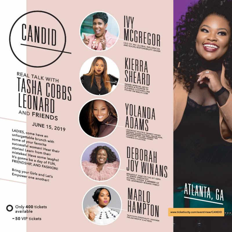 Tasha Cobbs Leonard Launches Empowering Series For Women